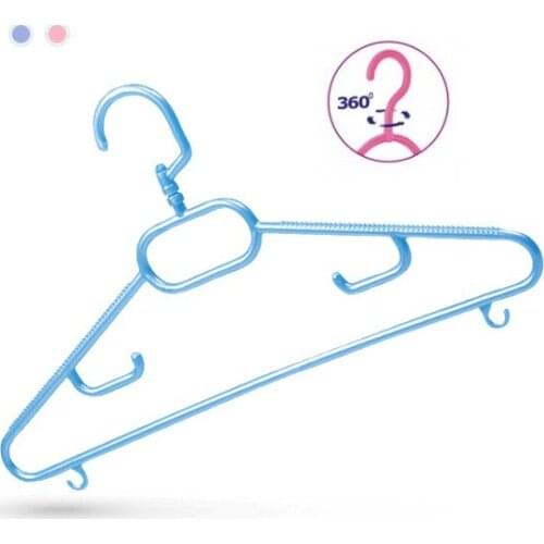 Modern Mpa Hellman Reversible Hooded Clothes Hanger 6 Pcs