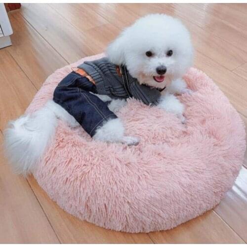 For dog products nest winter warm sleep cat pet mattress cat house round plush dog bed kennel cat bed cat nest cat bed house sof