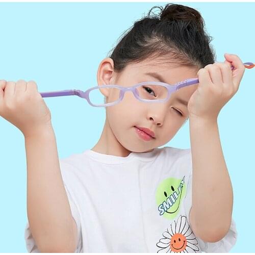 Anti Blue Light Ultralight Flexible Soft Kids Frame Children Optical Spectacle Frame Glasses for Sight Eyeglass Lunettes De Vue
