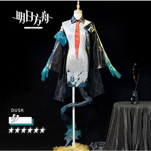 Game Arknights Dusk Costume Chinese element Slim and thin cos cosplay womens suit