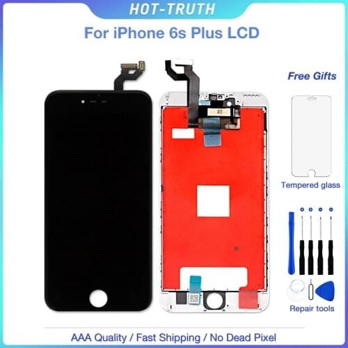 Grade AAA LCD For Apple iPhone 6s Plus A1634 A1687 A1699 Display Digitizer Assembly 3D Touch Panel Glass Replacement Parts