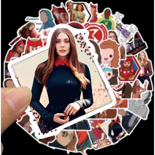 10/50PCS Wanda Stickers Set Vision Winter Graffiti Waterproof Sticker DIY Snowboard Helmet Laptop Ski Styling Vinyl