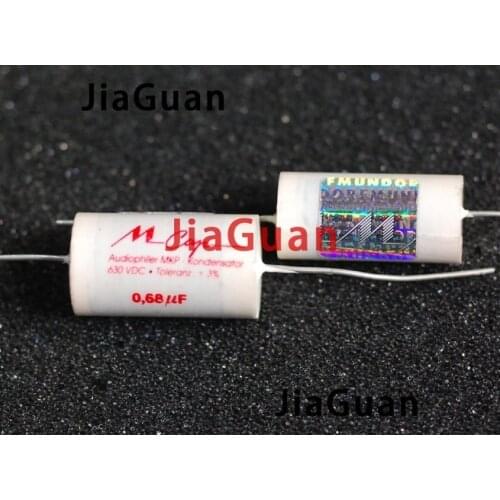 2PCS Mundorf Mcap MKP 0.68UF 630V new Germany audiophiler capacitor M-cap 684/630V audio Non-Polar coupling 680NF