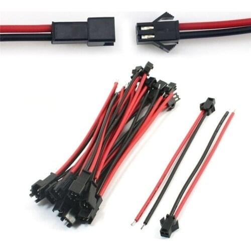 20pcs/set Male to Female Plug Terminal Wire Connector Terminal Line for LED Downlight Ceiling Lamp