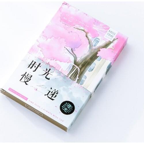 30sheets/LOT Time passes slowly Postcard /Greeting Card/Wish Card/Christmas and New Year gifts