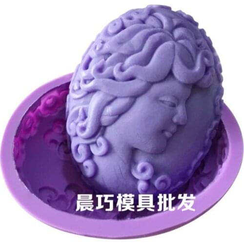 Butterfly Girl Snowman Soap Molds Beauty Mold Oval Soap Making