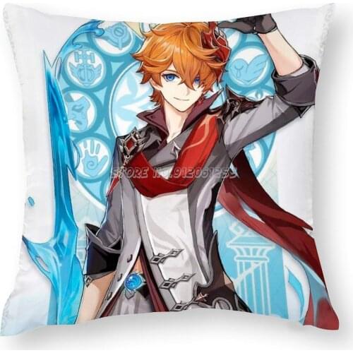 Genshin Pillow Case Decorations for Home Garden Decor Pillowcase Genshin Genshin Tartaglia Genshin Tartaglia Peeker Qiqi Genshin