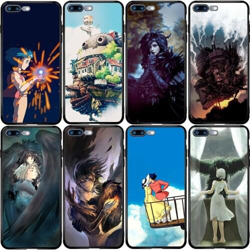 Cover Case for Huawei Honor 8 9 Y5 Y6 Y7 Y9 P Smart Z Prime Pro 2017 2018 2019 2020 Moving Castle