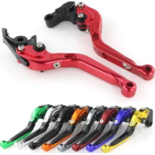 For Honda VTR RVT1000 SP1 SP2 2000 2001 CNC Adjustable Motorcycle Lever Motorcycle Foldable Clutch Brake Lever
