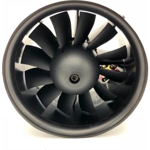 Freewing 80mm EDF 12-blade Ducted Fan Metal 3530-1680KV 3530-1850KV Outrunner Motor Freeshipping