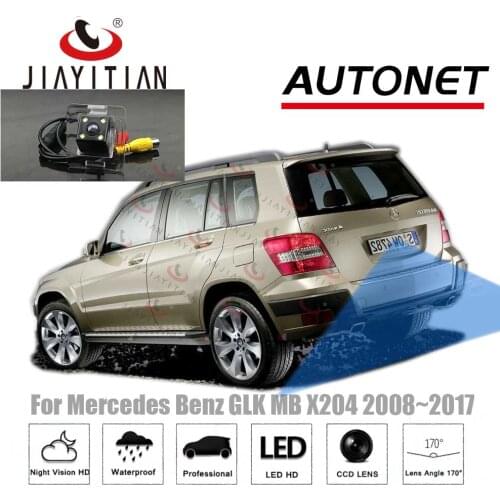 JIAYITIAN Car Rear View Camera For Mercedes Benz GLK MB X204 2008~2017 OEM Reserved Hole CCD Night Vision parking backup camera
