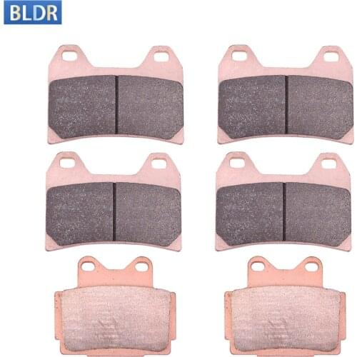 400CC Long Life Front and Rear Brake Pads and Discs Kit For Yamaha FZ400 FZ 400 4YR1 1996 Low Dust Long Life