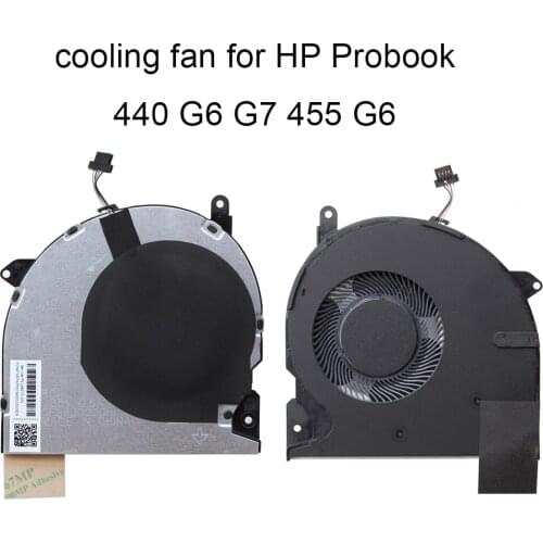 Computer Fans for HP ProBook 440 G6 G7 445 G6 ZHAN 66 PRO 14 G2 L48269 L48270 001 CPU Cooling Fan Notebook PC Internal Parts New