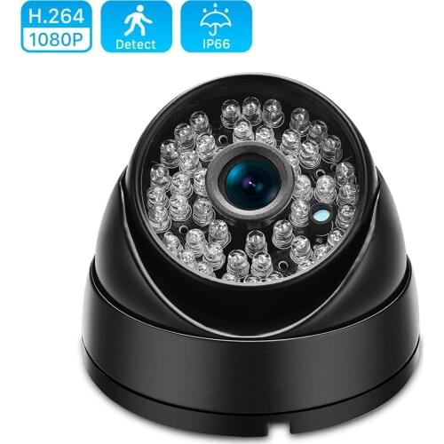 ANBIUX 48V POE H.264 Dome IP Camera Wide 2.8mm Vandalproof 2.0MP 1.0MP Surveillance Video Camera Full HD ONVIF P2P Email Alert