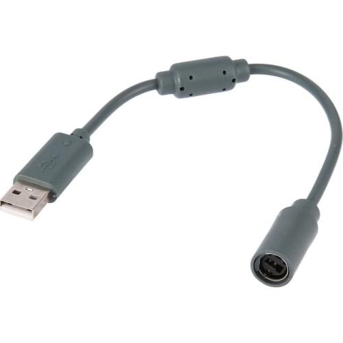 Mayitr 1pc 26cm USB Converter Cable Cord Wired PC USB Port Adapter Cable For Xbox 360 Wired Controller
