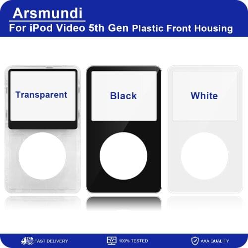 For iPod Video 5th Gen 30GB 60GB 80GB Plastic Front Housing Case Shell