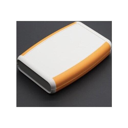Handheld portable enclosure handheld instrument case box with battery compartment holding cabinet 118x78x24mm