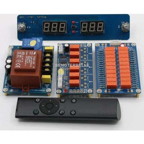 Remote Relay Volume Control Balanced Passive Preamplifier Board Audio Input Choose Board