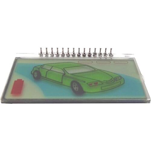 Russia Version M4 Lcd Display For Scher Khan Magicar 4 Lcd Remote Controller Two Way Car Alarm System