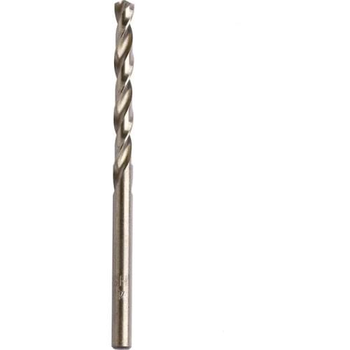 10Pcs 4.5mm M35 Round Shank HSS-Co Cobalt Twist Drill Spiral Drill Bit Dropship