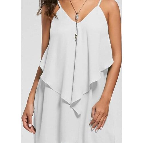 Light Blue Sexy Solid Split Joint Backless Spaghetti Strap Irregular Dress