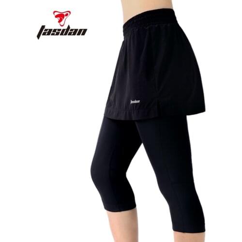 TASDAN Womens Cycling 3/4 Tights Bike Shorts 3/4 Tights Padded Shorts / Chamois Breathable 3D Pad Quick Dry Sports Solid Color