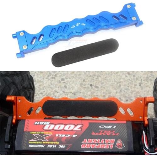 TRAXXAS 1/10 4s MAXX MONSTER TRUCK 89076-4 Aluminum alloy with exhaust vent battery pressure plate #8919