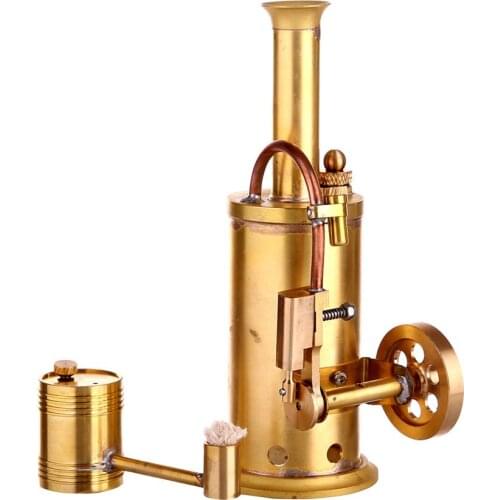 High Quality 120 x 65 x 53mm Metal Mini Steam Engine Model with Boiler 2020 new arrival