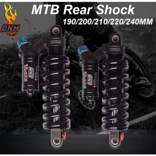Mountain Bike Oil Spring Rear Shock Absorber Wear-resistant Aluminum Alloy Material Downhill Mountain Bike Rear Shock Absorber