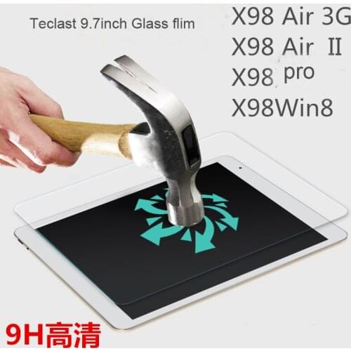 9H Tempered Glass Films Screen Protector For Teclast X98 pro/ x98 Air 3g Dual Boot/x98 air ii/ P98 3g 4G/T98 4G Tempered Glass