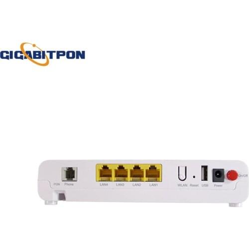 Zte onu ont 1ge 3fe with wireless wifi zte f460v6 epon ucp onu for optical fiber network router, without power supply and box