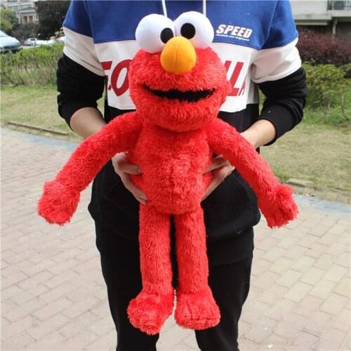 1piece 55cm big size huge classical Elmo plush soft toys Decoration of household car decoration stuffed toys