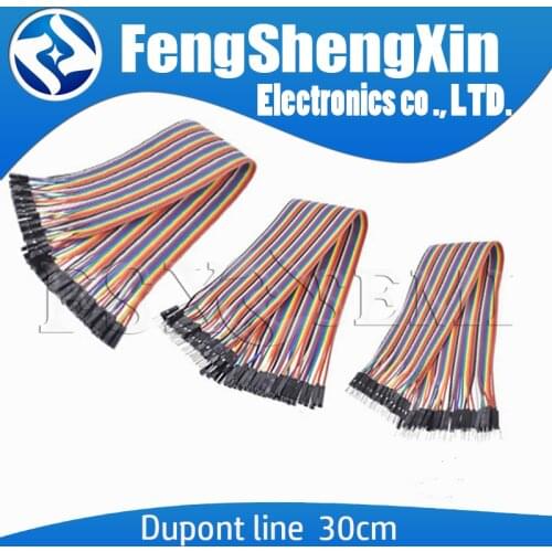 120pcs Dupont line 30cm male to male + male to female and female to female jumper wire Dupont cable DIY KIT