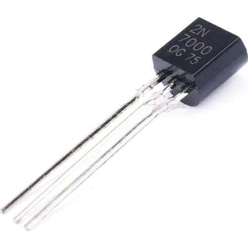 20PCS/LOT 2N7000 TO92 Small Signal MOSFET 200 mAmps, 60 Volts N-Channel TO-92 New