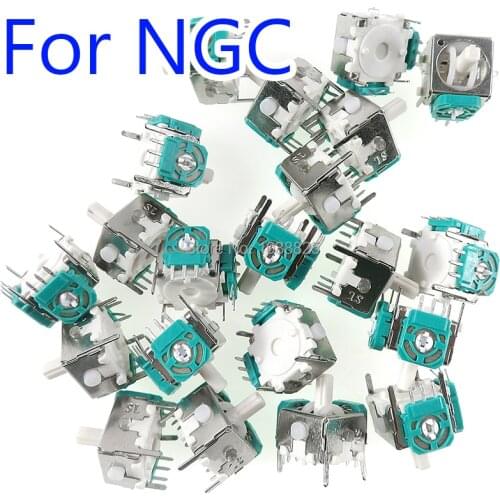 50pcs/lot 3d Analog Joystick Thumb Stick for Nintendo NGC for gamecube Controller Repair Parts