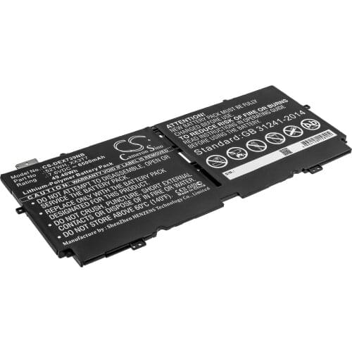 CS 6500mAh / 49.40Wh battery for DELL XPS 13 7390 52TWH, XX3T7