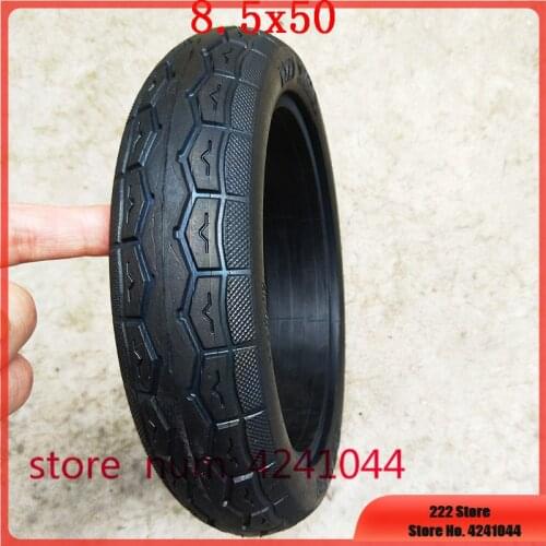 Motorcycle accessories 8.5 inch solid tyres 8.5x50 non inflatable solid explosion proof tire for electric scooter balancing car