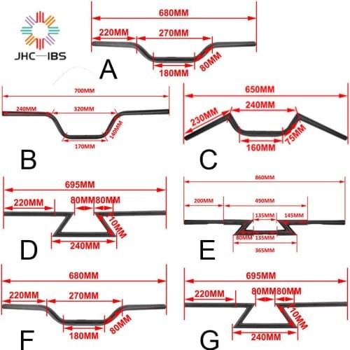 For Harley Sportster 1200 883 Touring Chopper Bobber Motorcycle 22mm 7/8" 25mm 1" Handlebar Drag Handle Hand Z Bar