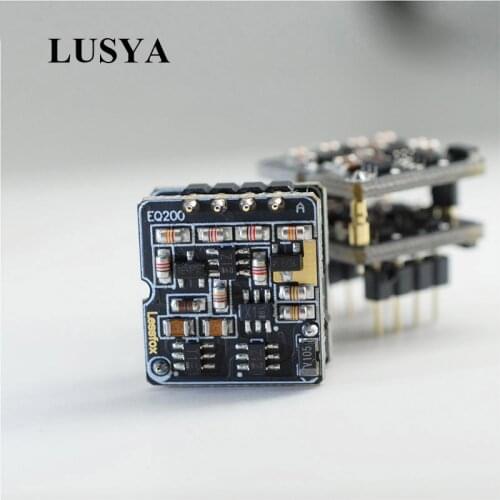 LUSYA HiFi Preamp Single/Double Op Amp EQ100/200 OPA Replaces Muses02 OPA627 AD827