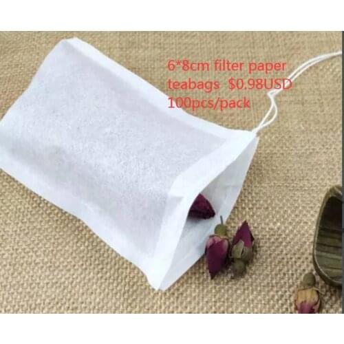 The Wood pulp filter paper 1000 pack 6*8 $ 0.98/100pcs