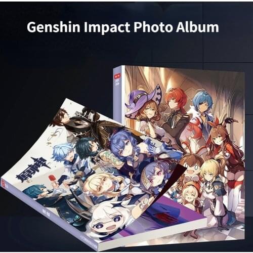 Genshin Impact comic book picture book anime peripheral game manga books character introduction art book