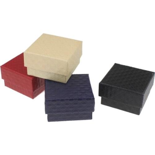 Necklace Earring Bracelet Jewelry Boxes Wholesale Ring Paper Bag Wedding Date Jewelry Gift Box Classic Beautiful Storage Box