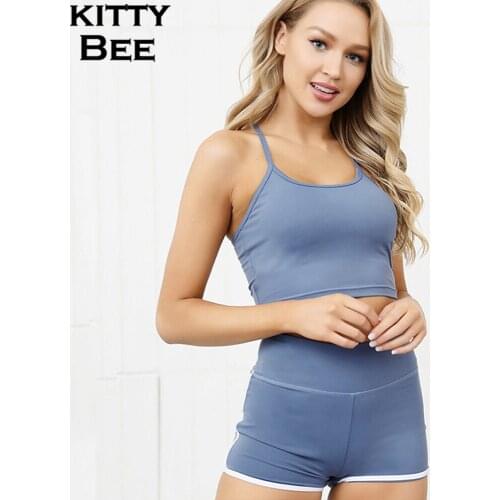 Yoga Set Women Gym Set Workout Clothes For Women Sport Set 2 Piece Sports Bras Yoga Shorts Women Sport Suit Fitness Gym Clothing