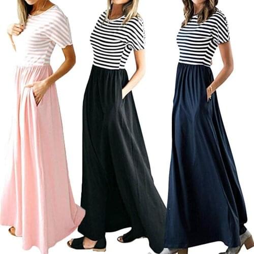 LUXSUNN Summer Striped Dresses