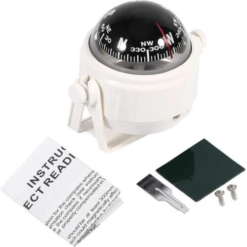 Multi-Purpose Sea Marine Bracket Mount Compass Voyager Outside Fits Boat Caravan Truck Navigation Bracket Mount Compass