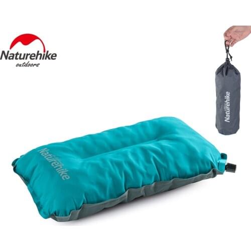 Naturehike Outdoor Camping Equipment Accessories Travel Sleeping Inflatable Pillow Comfortable Outdoor Air Pillows NH17A001-L