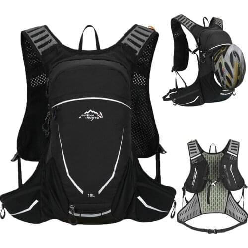 Running Marathon Water supply Nylon 18L Outdoor Running Bags Hiking Backpack Vest Marathon Cycling Backpack
