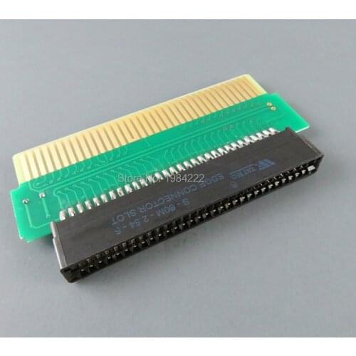 OCGAME Good quality Adapter Converter 60 Pin to 72 Pin with CIC chip installed For NES Console System (for FC To NES Converter )