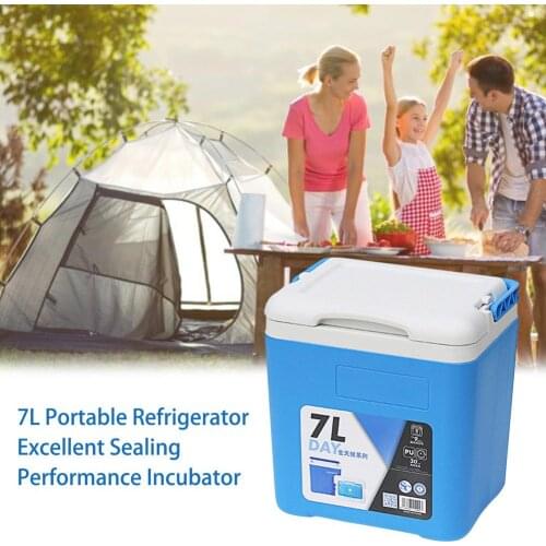 Camping Car Used Portable 7L Mini Car Refrigerator Refrigerator Incubator Cooling Excellent Sealing Performance For Self-driving