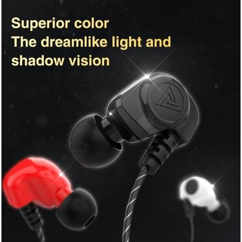 QKZ SK5 Earphone Sport Earbuds Stereo For Apple Xiaomi Samsung Music Cell Phone Running Headset With Mic 3.5mm Wired Earphones